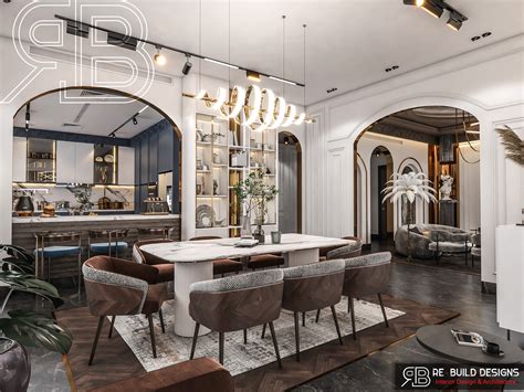 Luxury Dining Room Interior Desigm On Behance