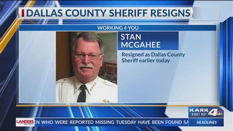 Dallas County sheriff resigns 'effective immediately' - YouTube