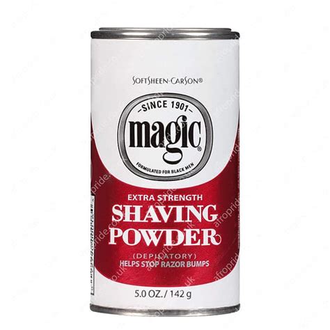 Magic Extra Strength Shaving Powder 5oz Afro Pride