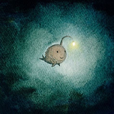 Gallery For Cute Angler Fish Art
