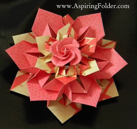 20 Konsep Origami Rose