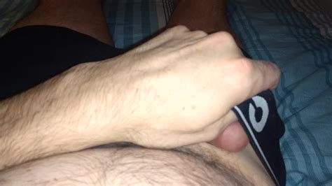 Wanking His Cock