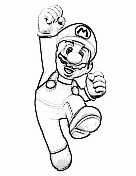 Mario first appeared as jumpman in the 1981 arcade game so, naturally kid's coloring pages based on the game and the character are among the most popular ones. Free Printable Mario Coloring Pages For Kids | Mario ...