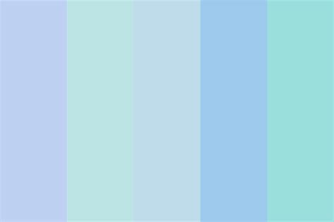 Pastel Blue Color Scheme