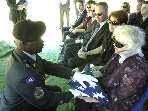 Funeral Honors Team Provides Final Respects To Those Who Served