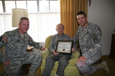 World War Ii Veteran Passes On History Article The United States Army