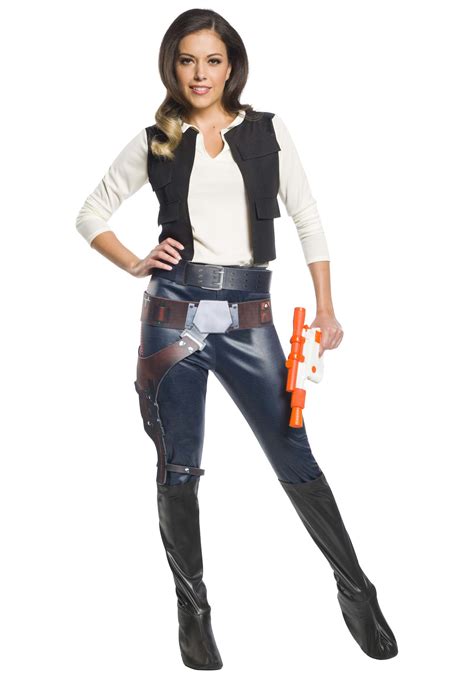 Womens Han Solo Costume Star Wars Character