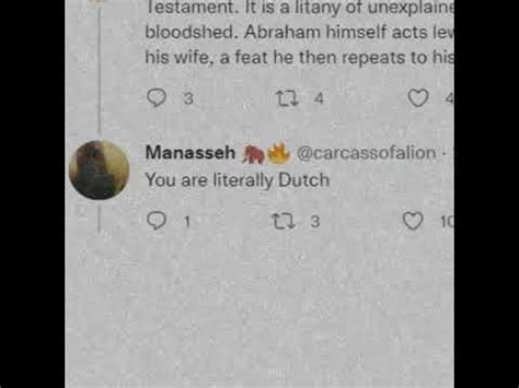 You Are Literally Dutch Youtube