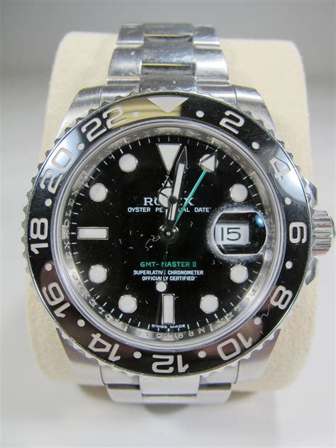 After that, trading will start from 9 th august. Sold Price: Rolex GMT Master II ceramic ring date men ...