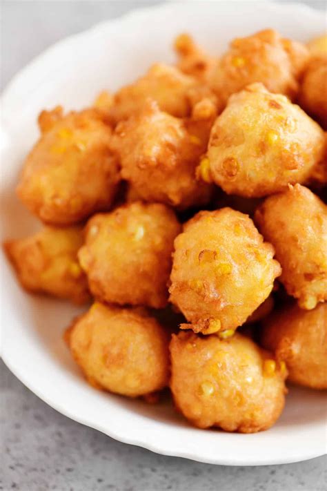 This Corn Fritter Recipe Makes Tender Little Fried Balls Of Dough With