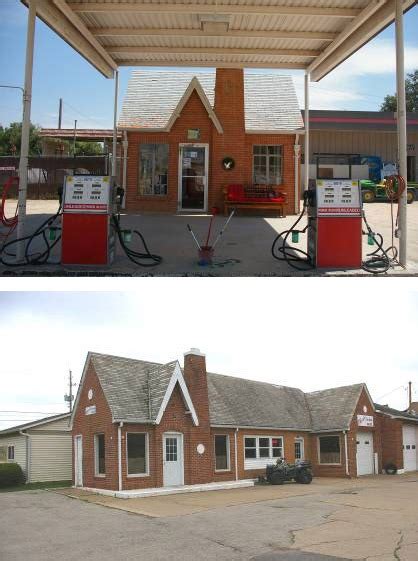 Restorations Of Phillips 66 Gas Stations Us National Park Service