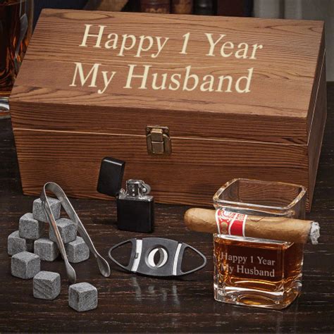 23 First Year Wedding Anniversary Gifts For Husband HWB Gifts