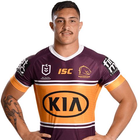 official nrl nines profile of kotoni staggs for brisbane broncos 9s