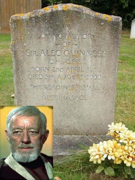 Sir Alec Guinness 1914 2000 Famous Tombstones Famous Graves