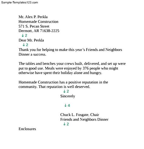 Block format cover letter template. Personal Business Letter Format Block Style - Sample ...
