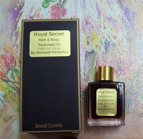 Royal Secret Bath And Body Perfumed Oil 05 Fl Oz Etsy