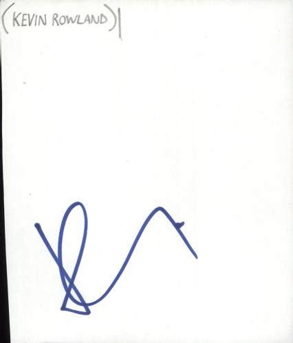 Kevin Rowland Autograph Uk Memorabilia 715590 Autograph