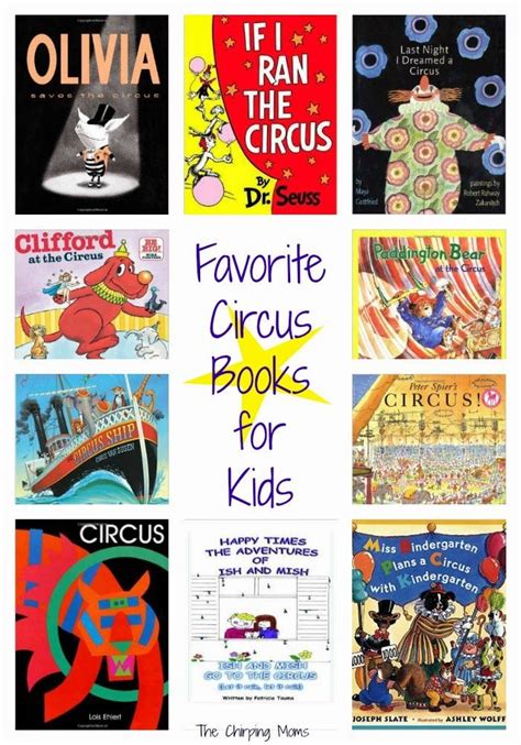 Circus Fun For Kids The Chirping Moms Book Of Circus Circus Theme