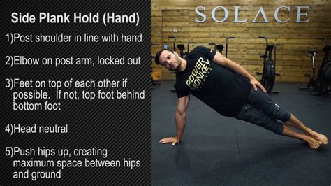 Side Plank Hold Hand Youtube