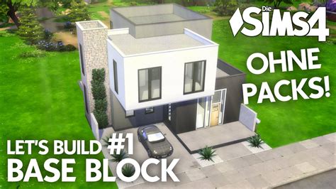 Wer ein haus ohne eigenkapital kaufen möchte, sollte sich darüber im klaren sein, dass er sehr gründlich von der bank durchleuchtet wird, bevor der kredit vergeben wird. Die Sims 4 Haus bauen ohne Packs | Base Block #1 ...