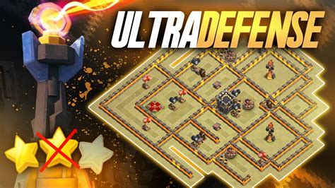 Base Ultra Defensiva Anti 3 Estrellas Th10 Ultra Defensive Th10