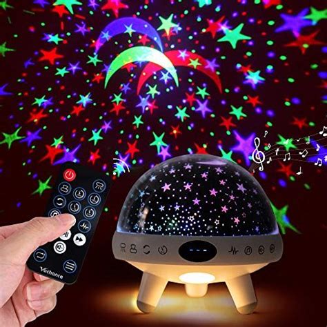 Night Light For Kids Star Projector With Music White Noise Sound
