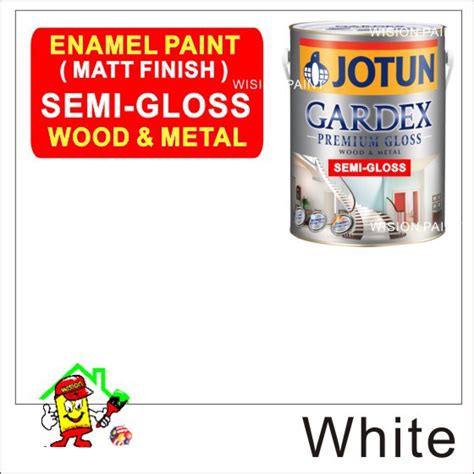 Jotun Gardex 1l Semi Gloss Finish For Wood And Metal 0000 White
