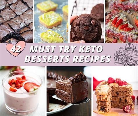 42 Must Try Keto Desserts Recipes Easy Low Carb Desserts