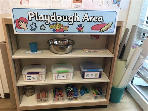 Play Dough Station Playdough Area Kindergarten Classroom Themes