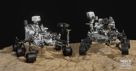 425936 4k Video Games Rover Mars Rover Perseverance Mars Robot