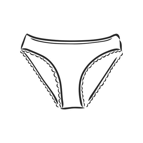 Underwear Vector Sketch 7312112 Vector Art At Vecteezy
