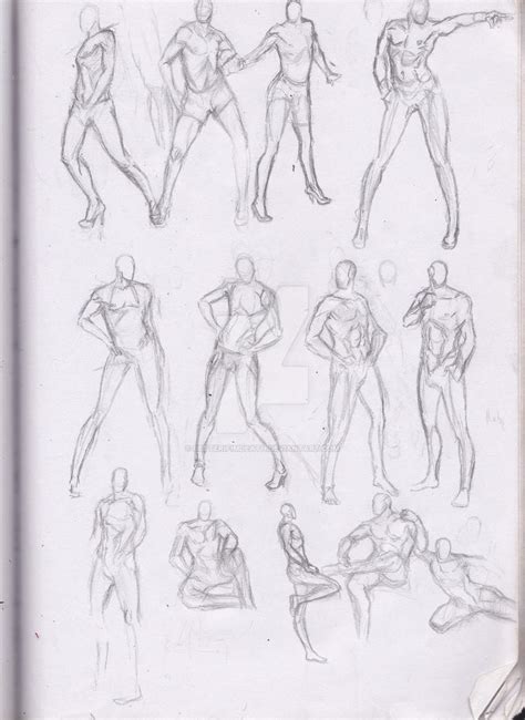 Sketches Body Studies Male In Heels By Betterifimdeath