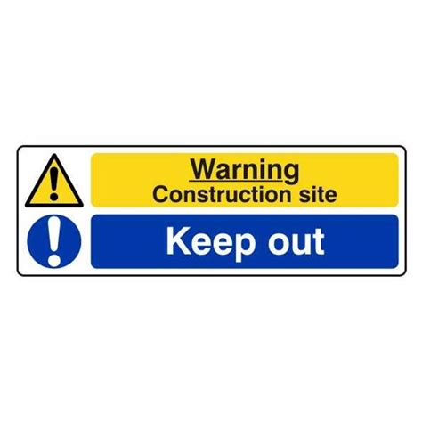 Lasting Impressions Warning Construction Site At Zoro