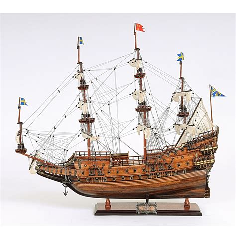 Old Modern Handicrafts Exclusive Edition Vasa Warship Fully Assembled