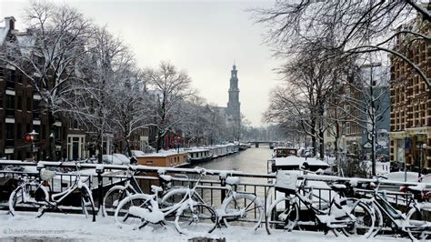 Amsterdam In The Snow