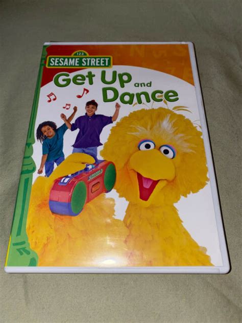 sesame street get up and dance dvd 2003 for sale online ebay