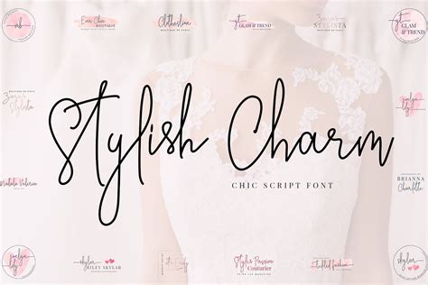 Stylish Charm Signature Logotype Font Free Download Free Script Fonts