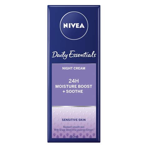 Nivea Daily Essentials Sensitive Night Cream Mellericks Pharmacy