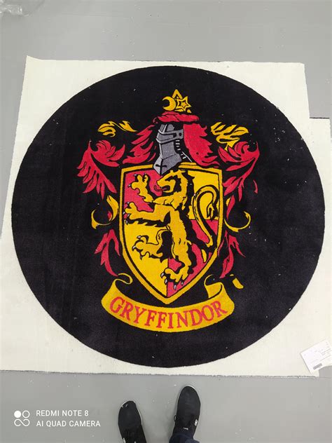 Is This The Actual Harry Potter Gryffindor Logo Emblem I Work With Rugs And A Client Ordered