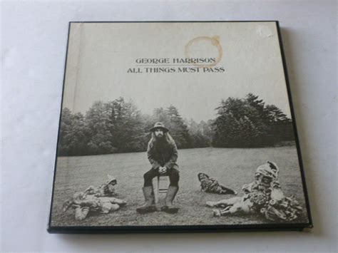 George Harrison All Things Must Pass Vinyl Record Lp Stch 639 3 Record Set Apple Records 1970