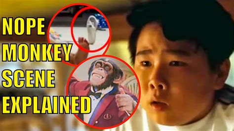 Nope Monkey Scene Explained Youtube