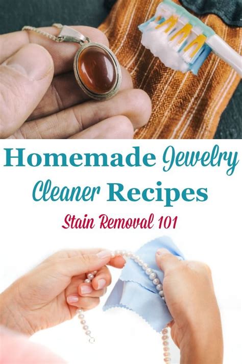 No need to spend tons of money on fancy cleaners when you can make this this is the best homemade jewelry cleaner! Homemade Jewelry Cleaner Recipes & Home Remedies ...
