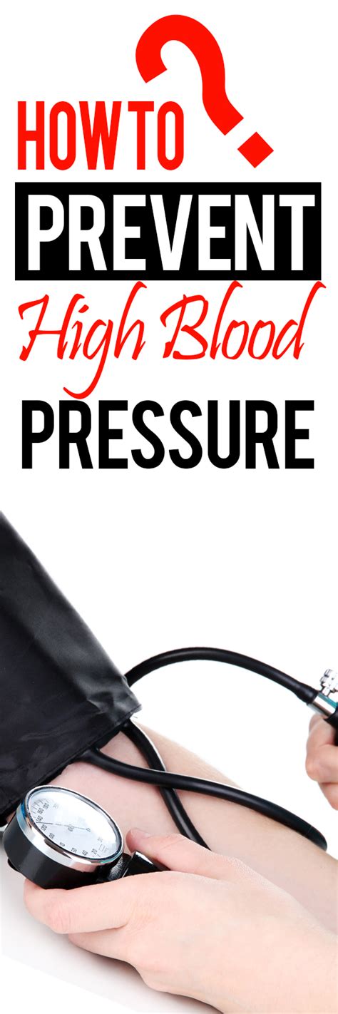 How To Prevent High Blood Pressure