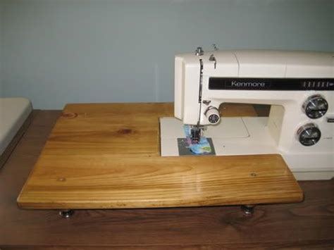 I've been looking around for the best price on a sewing machine extension table. Diy Sewing Table Extension - WoodWorking Projects & Plans