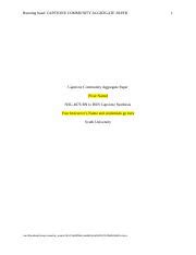 College capstone project is a process in which students pursue independent research on a topic or problem of their own choice. TEMPLATE.Scholarly Capstone Project Paper (1) (1).docx - Running head CAPSTONE COMMUNITY ...