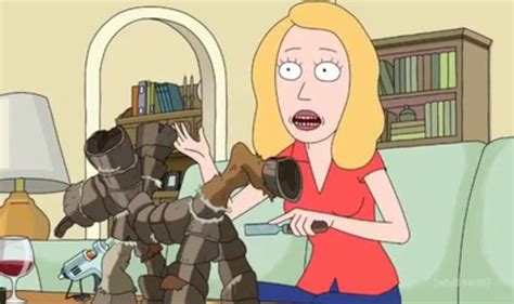 Rick And Morty Blunder Animation Error Wrecks Beths Horse Sculpture