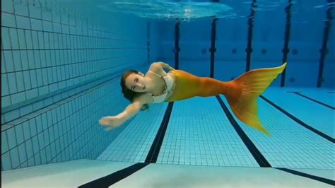 Mermaid Transformation Underwater Mertailor Spellbound Youtube