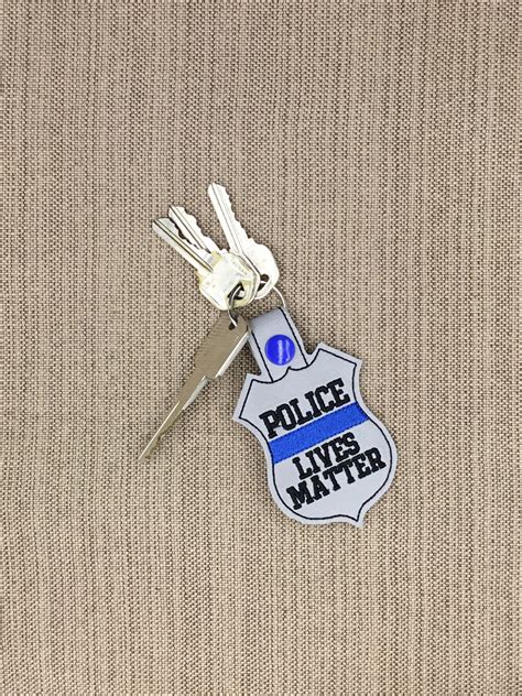 Police Keychain Police Lives Matter Keychain Police | Etsy | Police officer gifts, Police 
