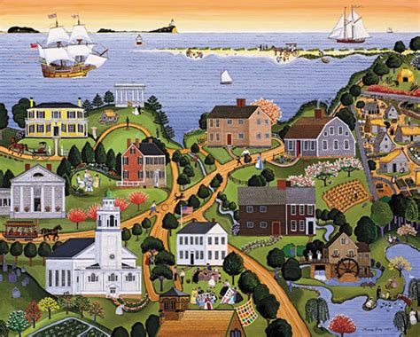 Plymouth offers a fun filled day with lots of things to do on a family day out, where you can explore attractions and activities for all ages. Americana Collection - Plymouth, Mass Jigsaw Puzzle ...