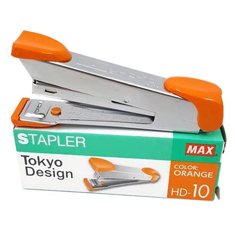 Cuma stapler nota tulis purple mungkin xde stok kot but its ok. Stapler Max HD-10 - SYNUS